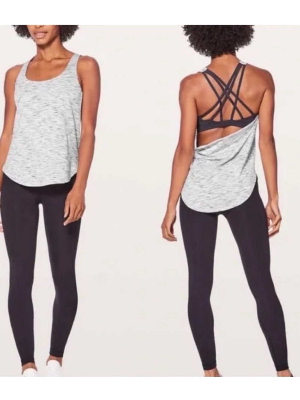 Lululemon Sculpt Tank Top, Size 4. Strappy back